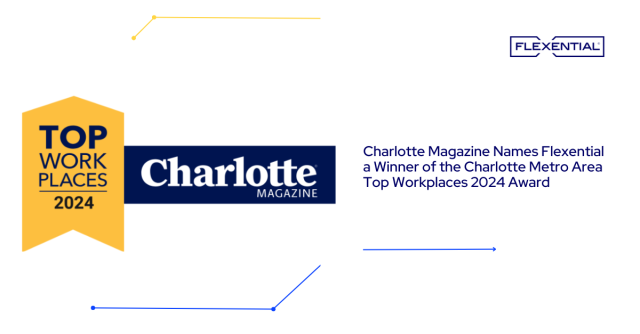 Charlotte Magazine Names Flexential a Winner of the Charlotte Metro Area Top Workplaces 2024 Award